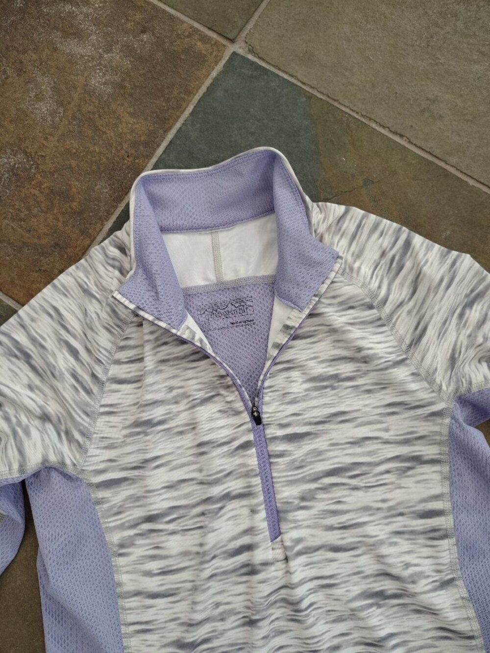 Patagonia All Weather Zip Neck Active Top - Picture 2 of 6